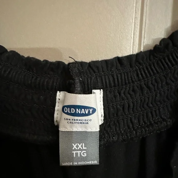 Old Navy Black Midi Dress XXL - Picture 3 of 3